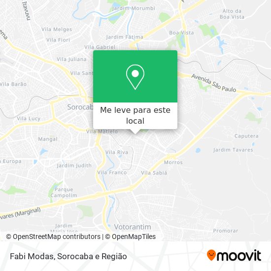 Fabi Modas mapa