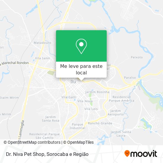 Dr. Niva Pet Shop mapa
