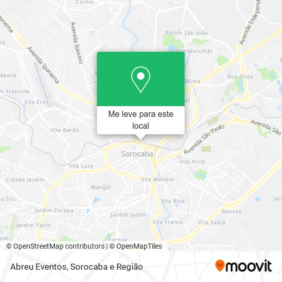 Abreu Eventos mapa