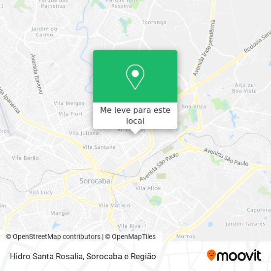 Hidro Santa Rosalia mapa