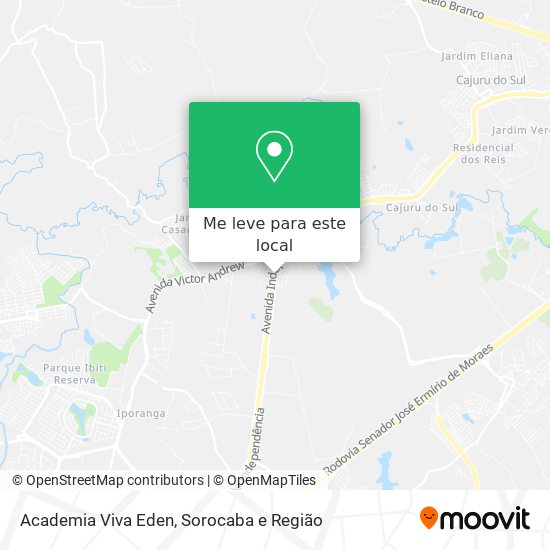 Academia Viva Eden mapa