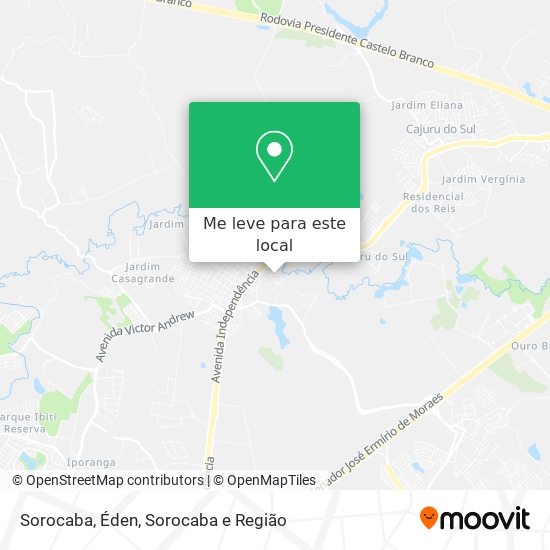 Sorocaba, Éden mapa