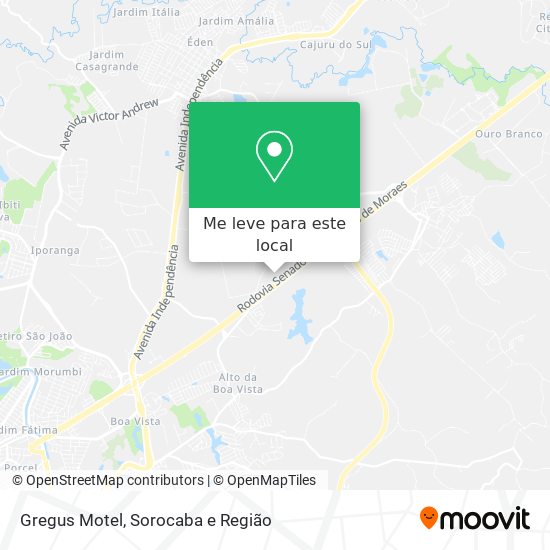 Gregus Motel mapa