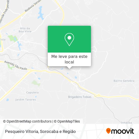 Pesqueiro Vitoria mapa