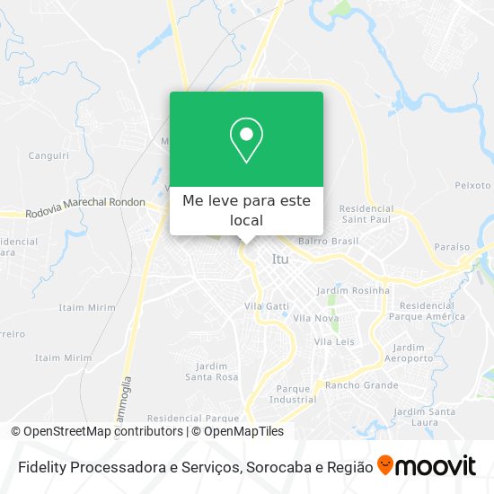 Fidelity Processadora e Serviços mapa