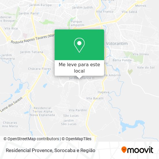 Residencial Provence mapa