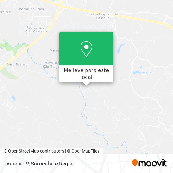 Varejão V mapa