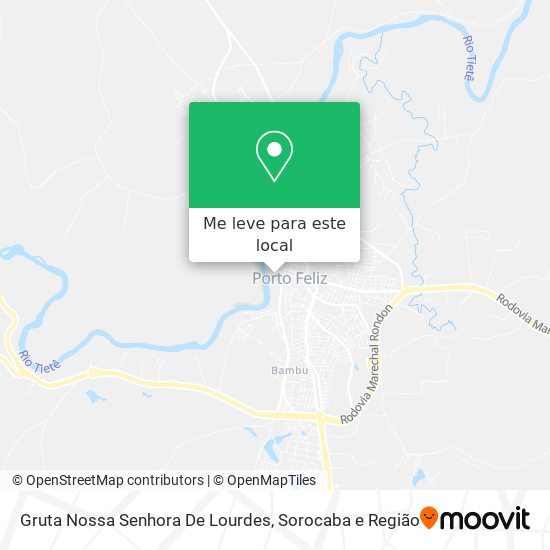 Gruta Nossa Senhora De Lourdes mapa