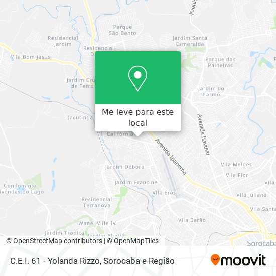 C.E.I. 61 - Yolanda Rizzo mapa