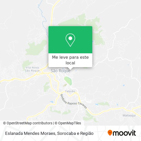 Eslanada Mendes Moraes mapa