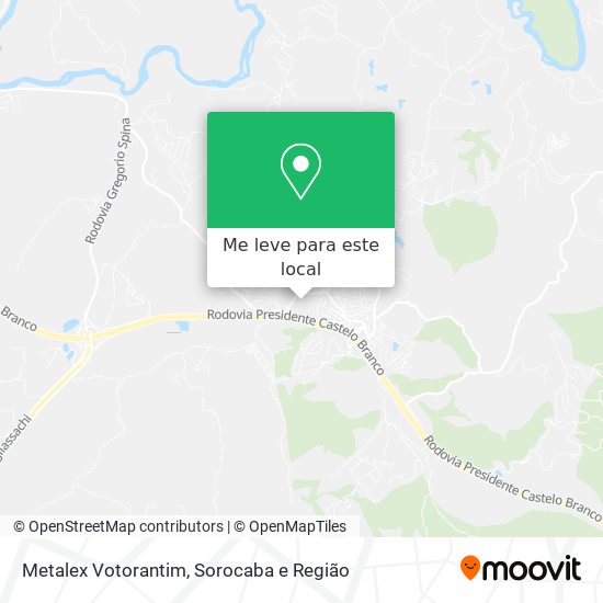 Metalex Votorantim mapa