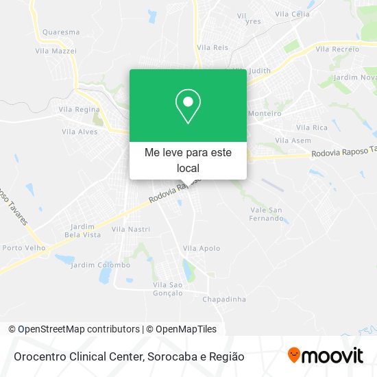 Orocentro Clinical Center mapa