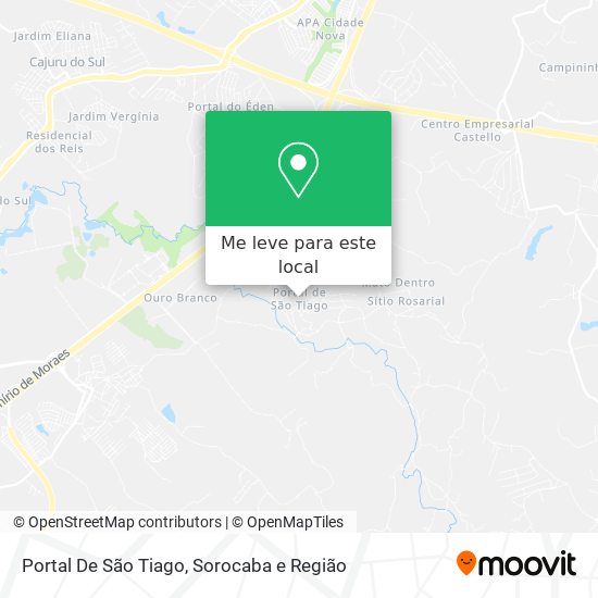 Portal De São Tiago mapa