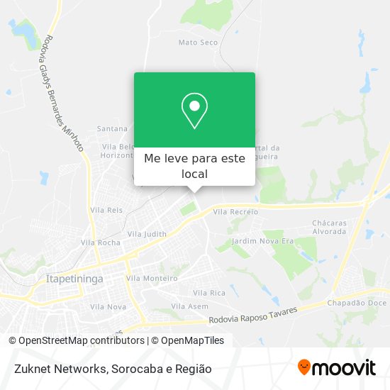 Zuknet Networks mapa