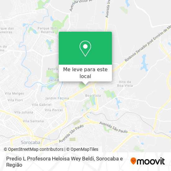 Predio L Profesora Heloisa Wey Beldi mapa