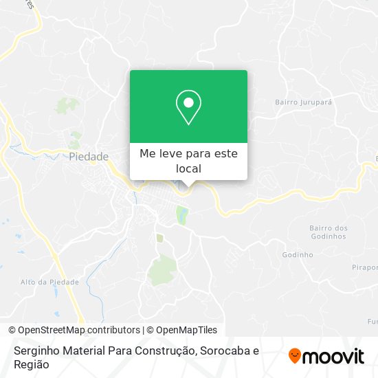 Serginho Material Para Construção mapa