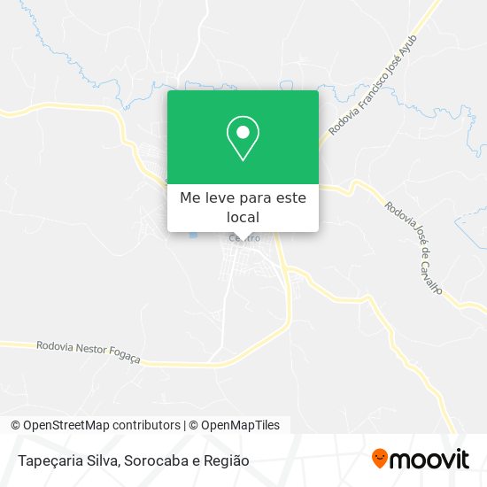 Tapeçaria Silva mapa