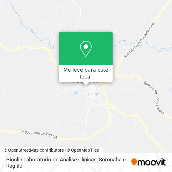 Bioclin Laboratório de Análise Clínicas mapa