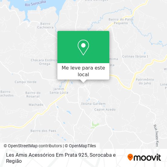 Les Amis Acessórios Em Prata 925 mapa
