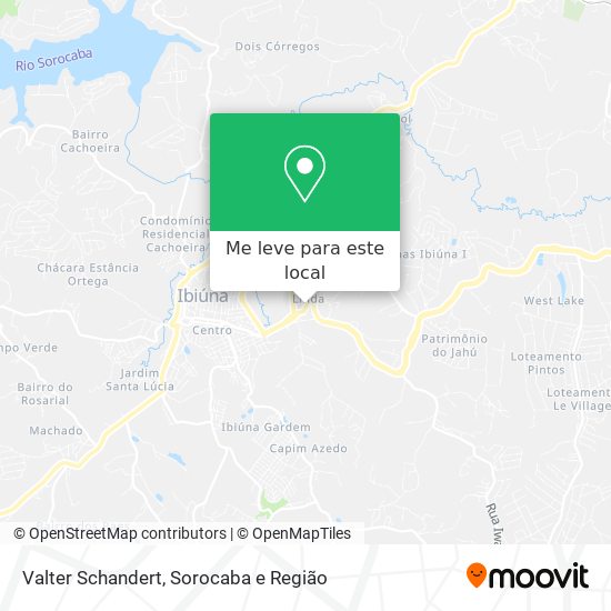 Valter Schandert mapa
