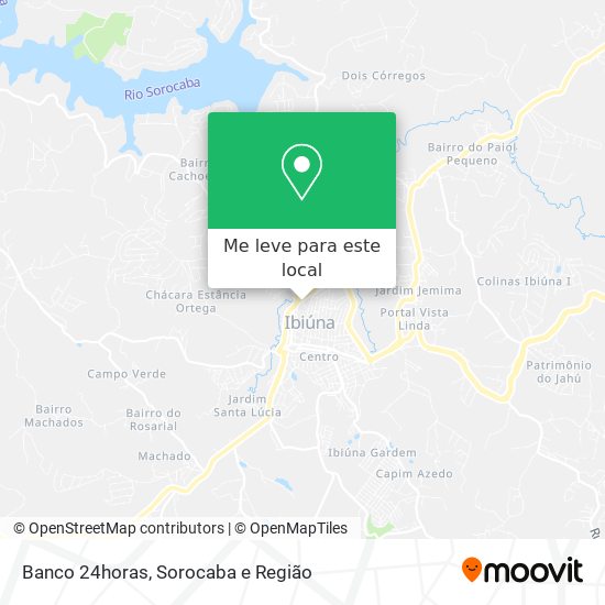 Banco 24horas mapa