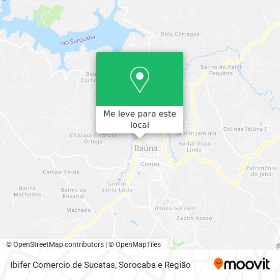 Ibifer Comercio de Sucatas mapa