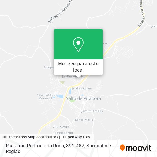 Rua João Pedroso da Rosa, 391-487 mapa