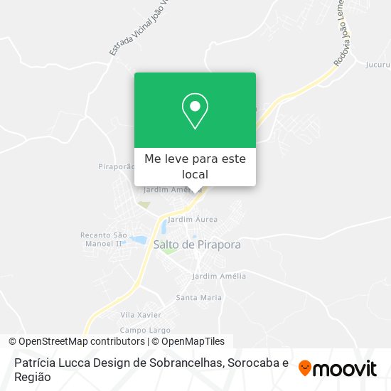 Patrícia Lucca Design de Sobrancelhas mapa