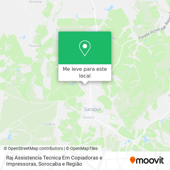 Raj Assistencia Tecnica Em Copiadoras e Impressoras mapa