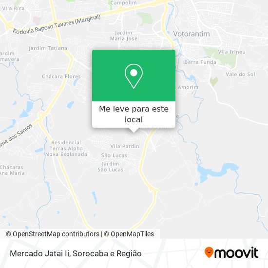 Mercado Jatai Ii mapa