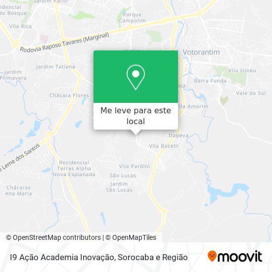 I9 Ação Academia Inovação mapa