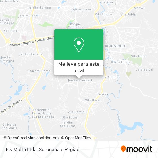 Fls Midth Ltda mapa