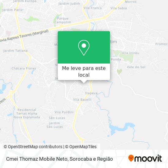 Cmei Thomaz Mobile Neto mapa