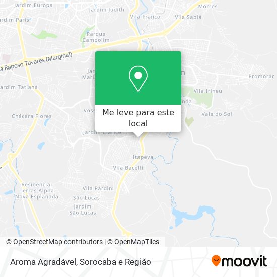 Aroma Agradável mapa