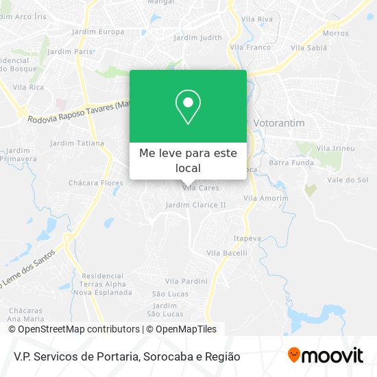 V.P. Servicos de Portaria mapa