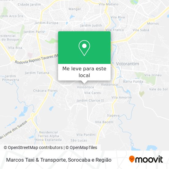 Marcos Taxi & Transporte mapa