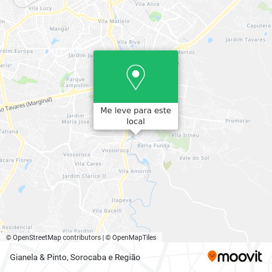 Gianela & Pinto mapa