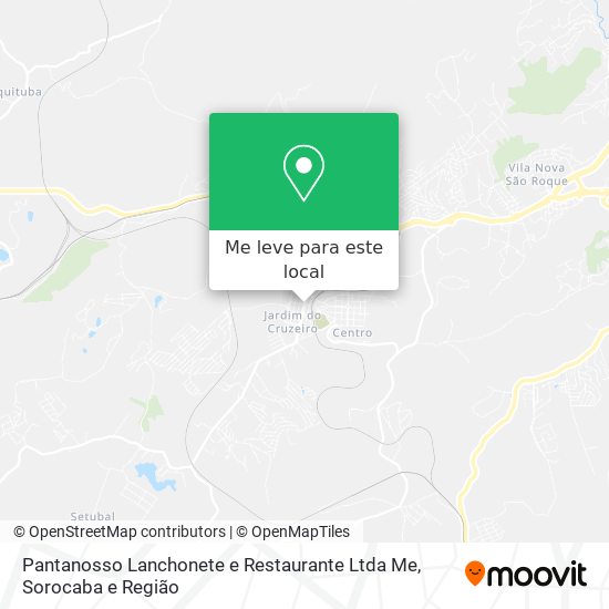Pantanosso Lanchonete e Restaurante Ltda Me mapa