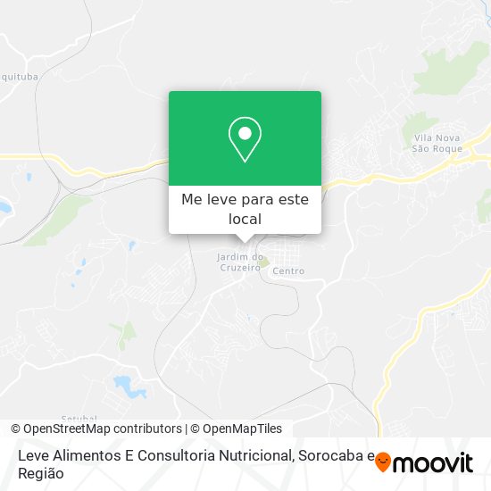 Leve Alimentos E Consultoria Nutricional mapa