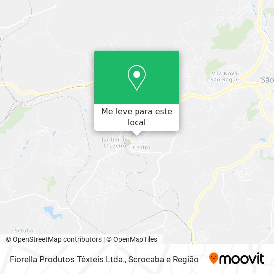 Fiorella Produtos Têxteis Ltda. mapa