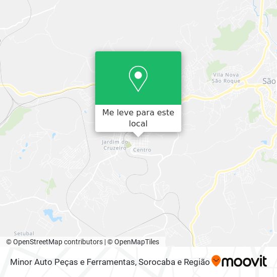 Minor Auto Peças e Ferramentas mapa