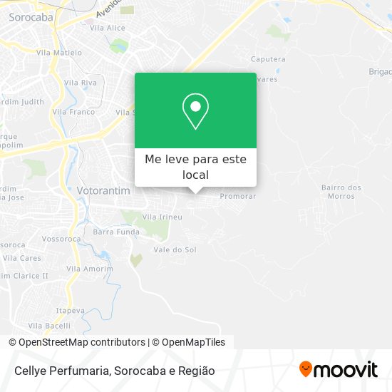 Cellye Perfumaria mapa