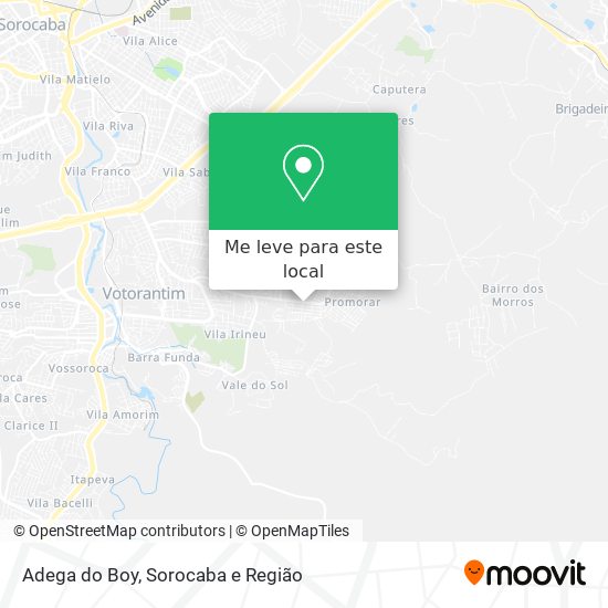 Adega do Boy mapa