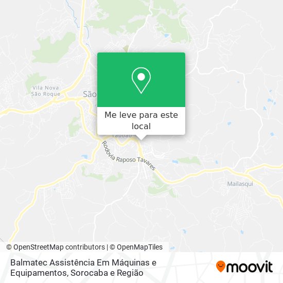 Balmatec Assistência Em Máquinas e Equipamentos mapa