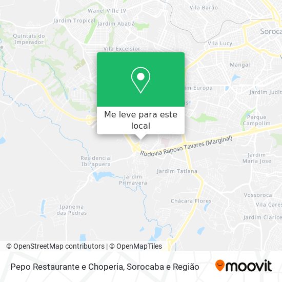 Pepo Restaurante e Choperia mapa