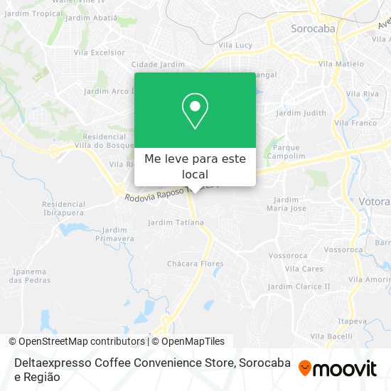 Deltaexpresso Coffee Convenience Store mapa