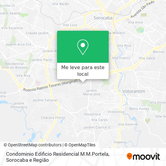 Condominio Edificio Residencial M.M.Portela mapa