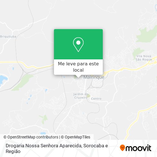 Drogaria Nossa Senhora Aparecida mapa