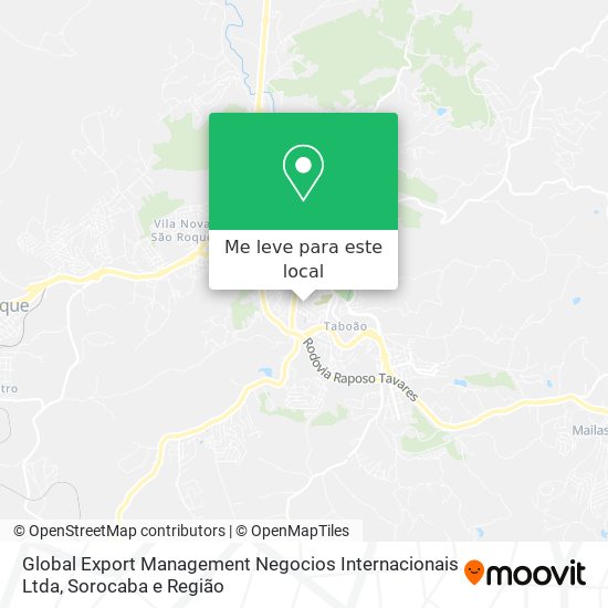 Global Export Management Negocios Internacionais Ltda mapa