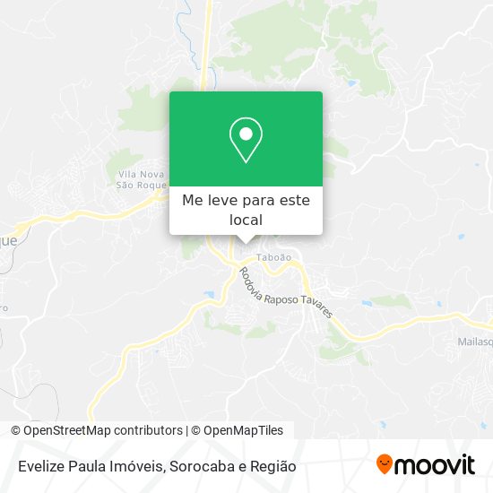 Evelize Paula Imóveis mapa